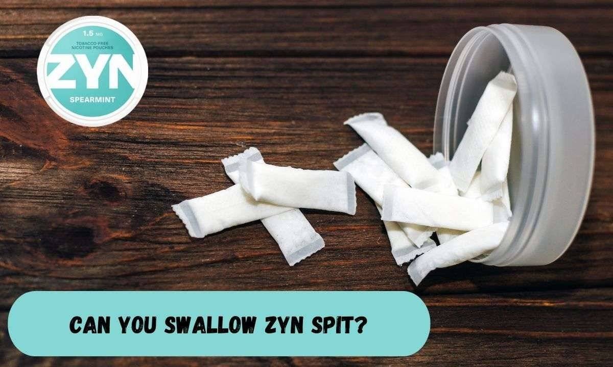 Can You Swallow Zyn Spit?